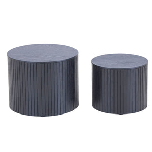 Handcrafted Nested Table Set, 2 Pieces