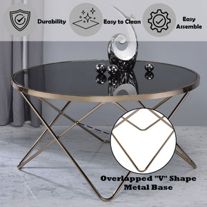 Valora Glass Coffee Table