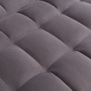 Modern Loveseat Futon Sofa With Pullout Bed, Adjustable Reclining Backrest, Toss Pillows