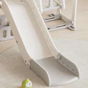Toddler Slide Kids Playground With Basketball Hoop And Swing