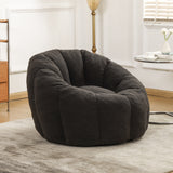 Bean Bag Chair, Bean Bag Sofa Chair with Armrests Stuffed High-Density Foam, Lazy Sofa Comfy Chairs BeanBag Chair for Adults in Living Room,Bedroom Reading