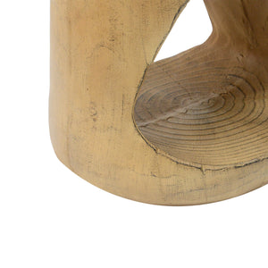 Hollow - Side Table, Durable And Weather Resistant