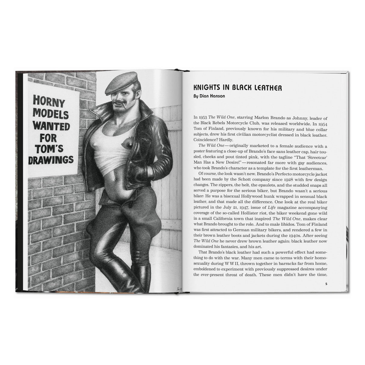 The Little Book of Tom. Bikers (German, French, English)