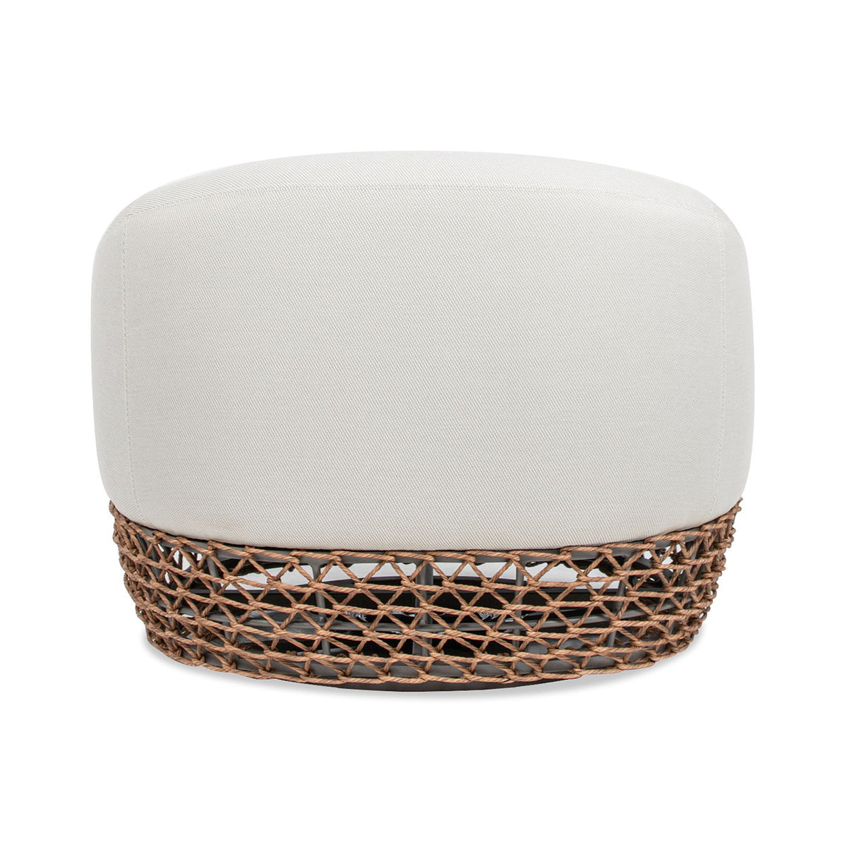 Willow - Upholstered Patio Deep Seating Armchair, Wicker Frame