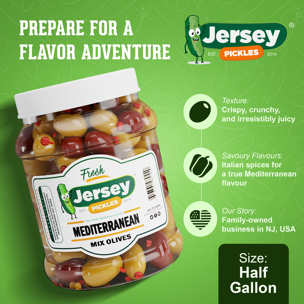 Mediterranean Mixed Olives