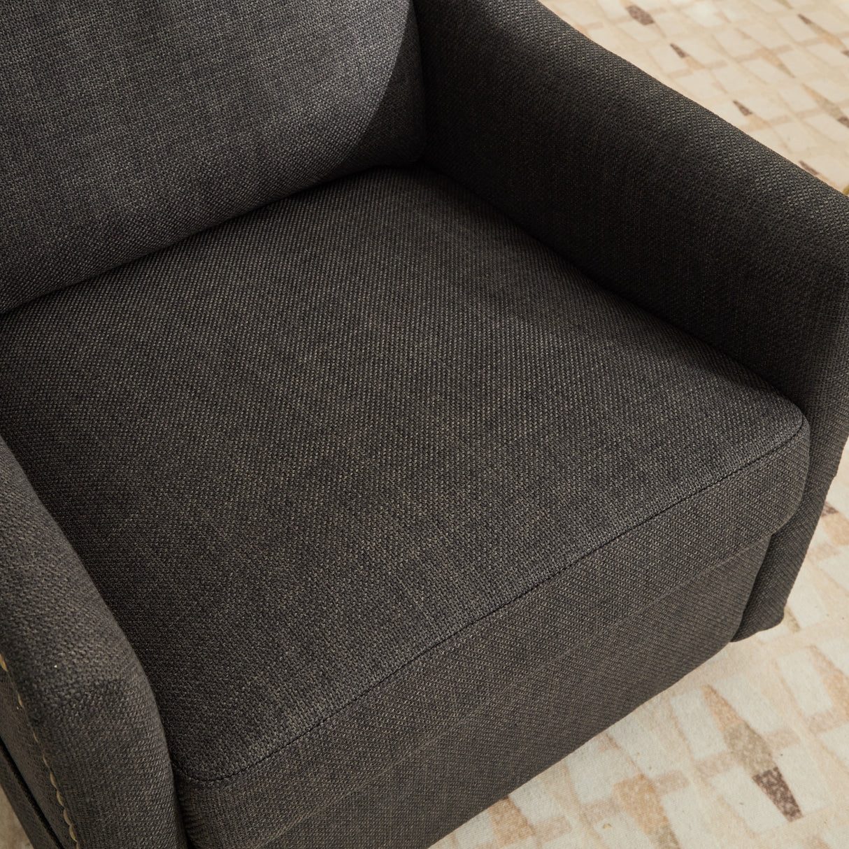 Cooper Ultimate Swivel Lounge Chair With USB Charging