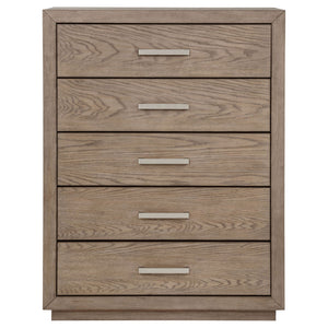Gibbons Barley - 5 Drawer Bedroom Chest - Brown