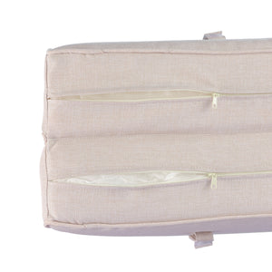 TOPMAX Outdoor Acacia Wood Round Daybed