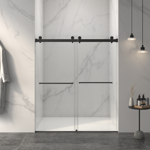 Frameless Double Sliding Shower Door