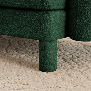 Ottoman Polyester-Green