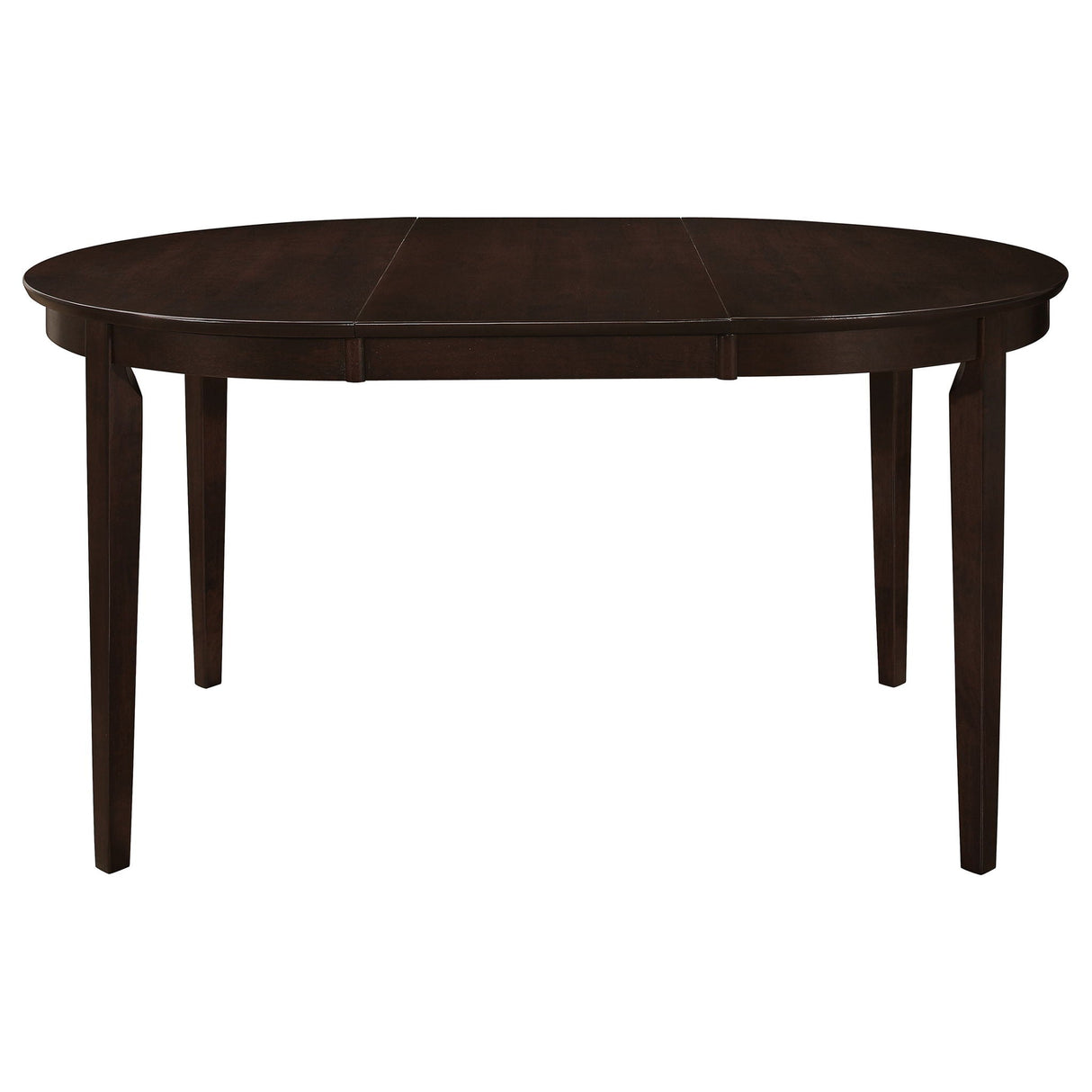 Gabriel - Oval 7 Piece Dining Set With Chairs - Cappuccino