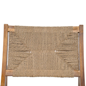 5 Piece Acacia Wood Outdoor Patio Dining Set