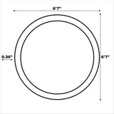 Modern Vintage Medallion Round Area Rug