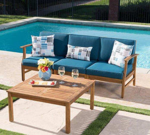 Perla 3 Seater Sofa And Table Set