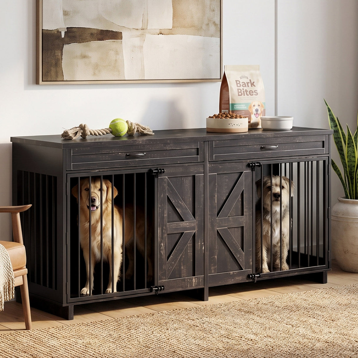 Dog Crate Furniture TV Stand