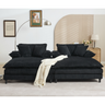 San Jose Four-Position Corduroy Chaise Lounge