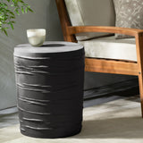 Birch outdoor side table
