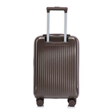14' & 20' ABS Spinner Wheel Luggage Set with Cosmetic Case