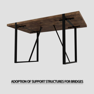 Dining Table, Rectangular - Wood