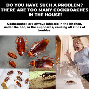 8pcs In 1box, Roach Killer Indoor Infestation, Roach Bait Gel Roach Traps Roach Repellent, Cockroach Killer Indoor Home For Small Large Cockroaches