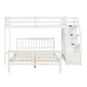 Loft Bed With Staircase And Storage