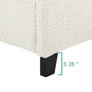 Upholstered Headboard Platform Bed