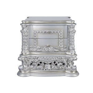 Valkyrie - Nightstand - Antique Platinum