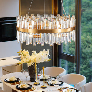 23.6 Inches Luxury Crystal Chandelier