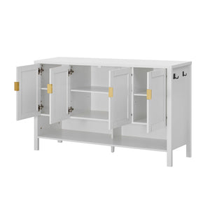 U_STYLE 55.1'' Storage Sideboard with 4-Doors