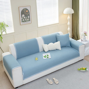 Non-Slip Diamond Quilted Sofa Cover, Separate Pieces Sectional Couch Protector