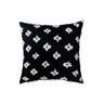 Large Square Flower Tufted Pillow Cover  Embroidered Daisy flower (With insert)