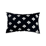 12''x20'' Tufted Floral lumbar support 100% cotton Throw Pillow | 7 Colors – Textured Daisy Stitch Design | Boho Chic Lumbar & Accent Pillow | Insert Included