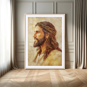 Spiritual Portrait Wall Art – Framed Inspirational Canvas