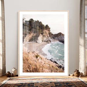 McWay Falls Canvas Wall Art, Big Sur California Photography