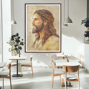 Spiritual Portrait Wall Art – Framed Inspirational Canvas