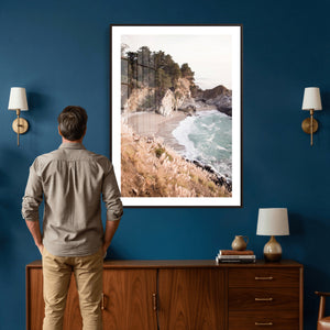 McWay Falls Canvas Wall Art, Big Sur California Photography