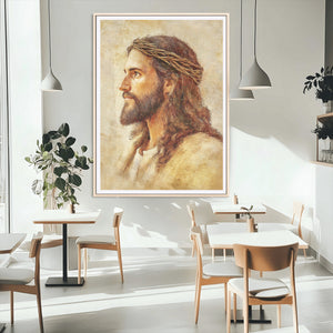 Spiritual Portrait Wall Art – Framed Inspirational Canvas