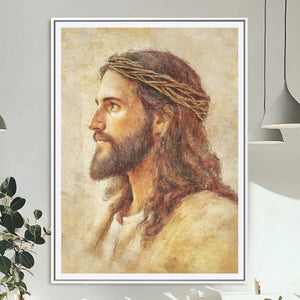 Spiritual Portrait Wall Art – Framed Inspirational Canvas