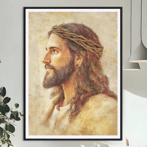 Spiritual Portrait Wall Art – Framed Inspirational Canvas