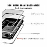 3-Pack Magnetic Snap-on Case for Apple iPhone X or XS