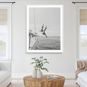 Sailing Wall Art Canvas Print – Ocean Adventure Sailboat
