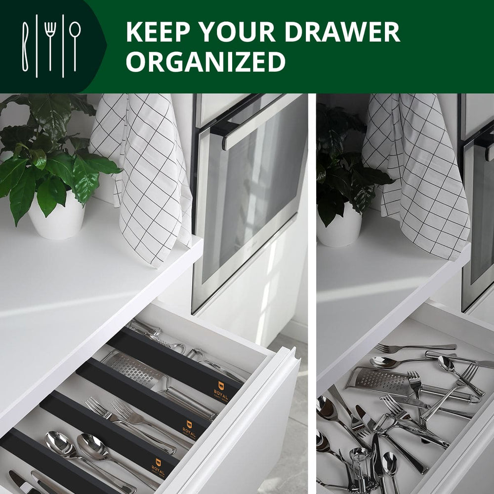 Drawer Dividers 22”, Black