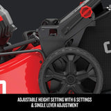 CRAFTSMAN V60* 3-in-1 Cordless Lawn Mower, 21-Inch (CMCMW260P1)