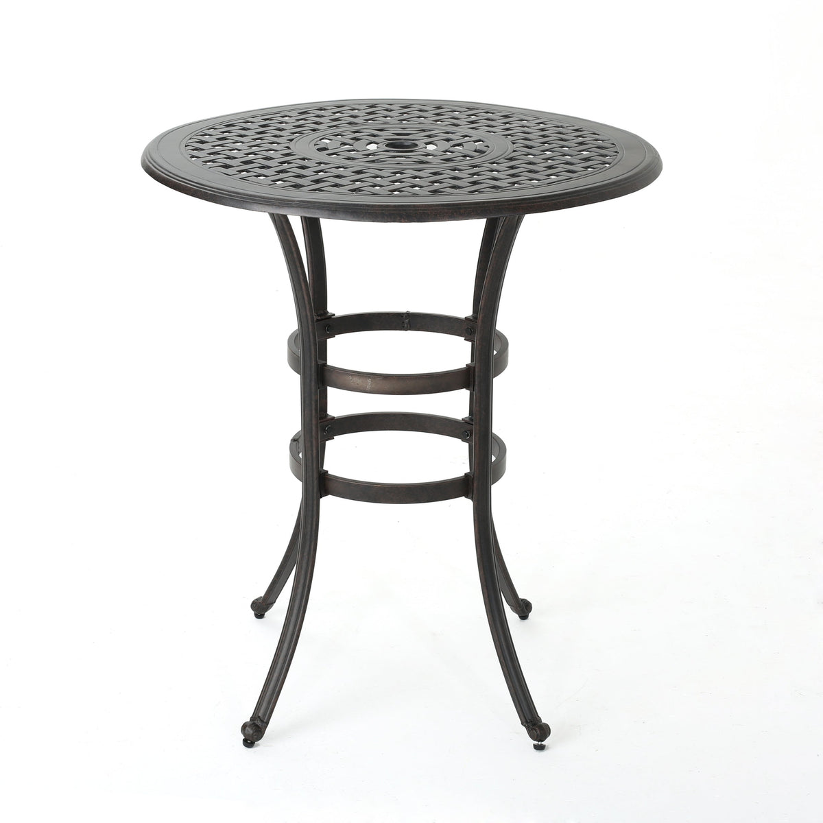 Cast Aluminium Bar Table