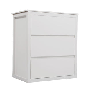 Double Sinks Bathroom Vanity Set With 2 Ceramic Basins
