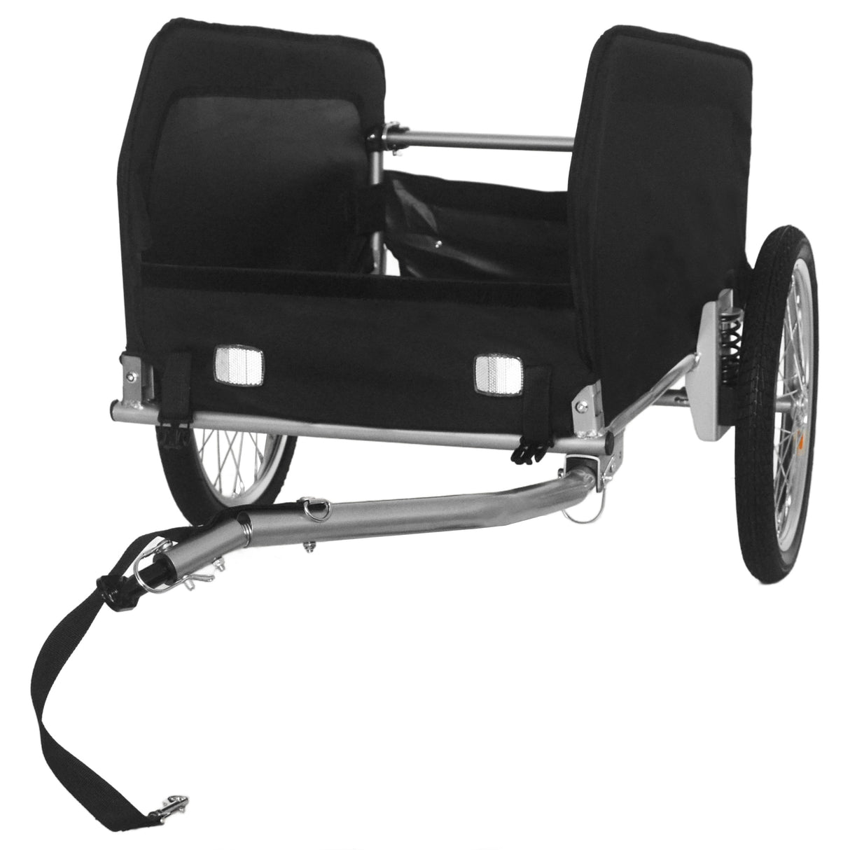 Heavy-Duty Bike Cargo Trailer with Removable Waterproof Cover