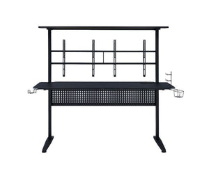 Canzi - Gaming Desk With USB - Black