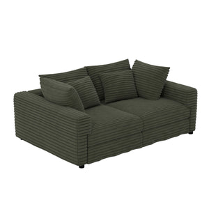 4 Seat Sofa, Deep Seat Couches With Soft Pillows