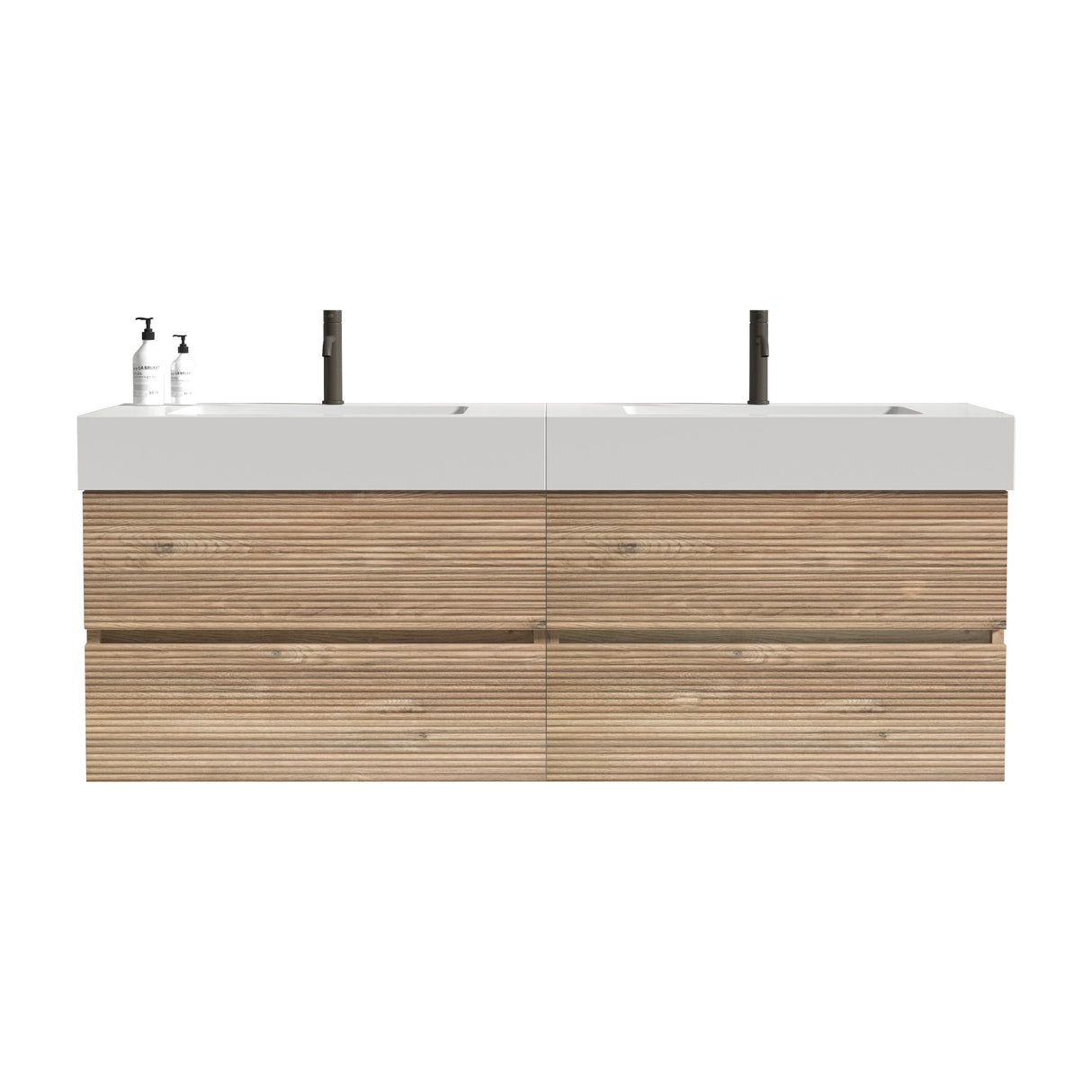 Grace 60" Bathroom Vanity with Double Drawers