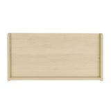 2 Door Shoe Rack, Freestanding, Modern Shoe Storage Cabinet, For Entryway - Natural